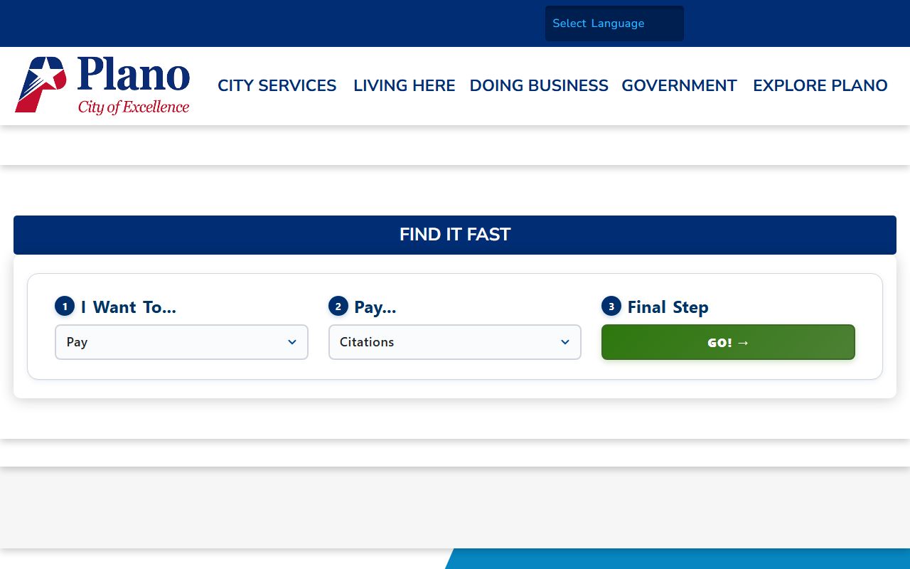 Plano criminal history records official website