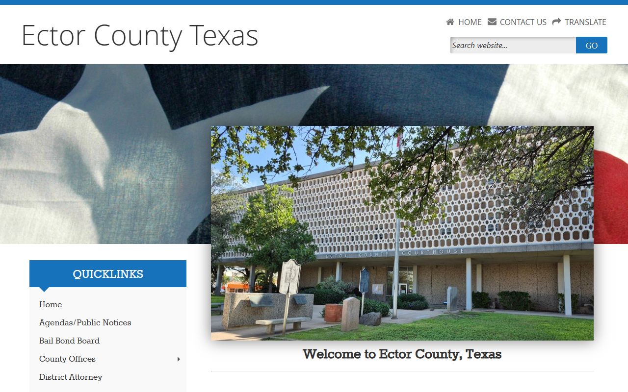 Ector County criminal history records