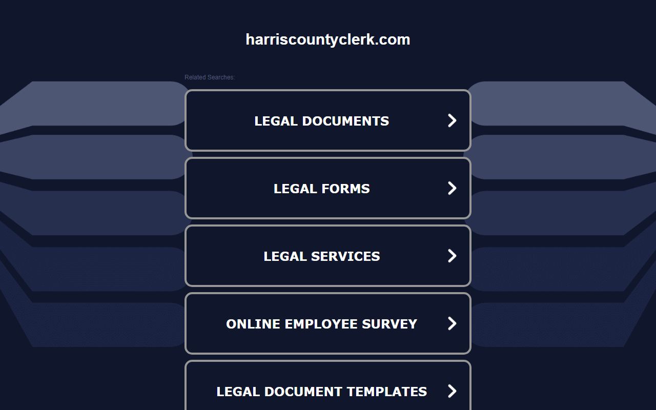 Harris County criminal history records