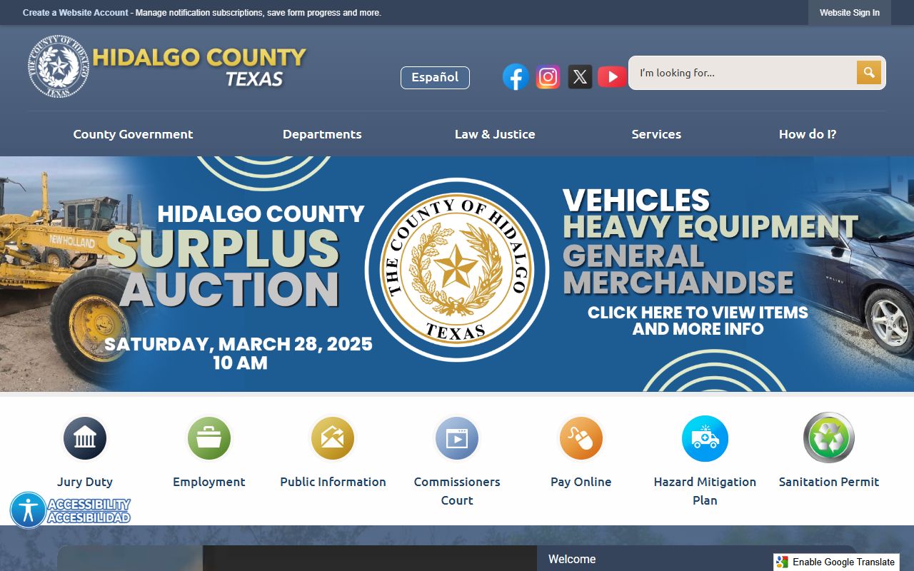 Hidalgo County criminal history records