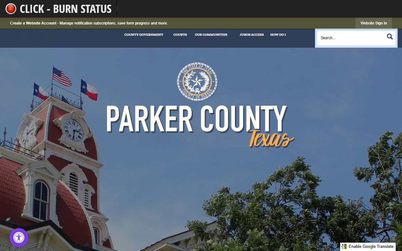 Parker County criminal history records