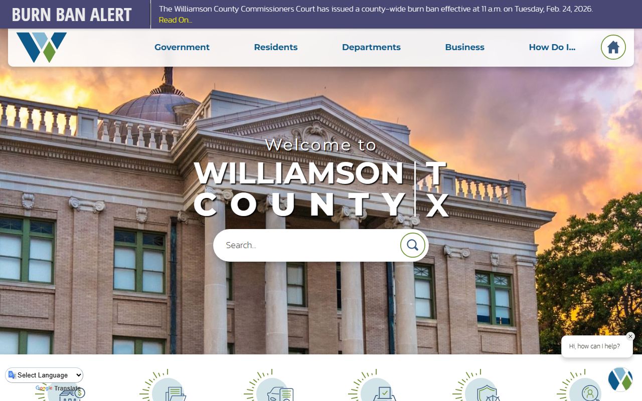 Williamson County criminal history records